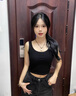嘉麗薇背心女夏季新款西裝內(nèi)搭打底背心短款高級(jí)感遮副乳工字美背上衣 黑色 L 曬單實(shí)拍圖