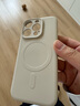 KEKLLE【親膚磁吸】適用iPhone15Pro手機(jī)殼 蘋果15Pro保護(hù)套 親膚液態(tài)硅膠磁吸全包軟殼保護(hù)套 象牙白 曬單實(shí)拍圖