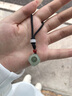 趙氏恒璽和田玉吊墜路路通玉項鏈玲瓏骰子安紅豆轉(zhuǎn)運(yùn)珠玉石手鏈七夕禮物 玲瓏骰子安紅豆（青玉吊墜款） 曬單實拍圖