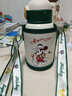 迪士尼兒童保溫杯帶吸管防漏小學(xué)生直飲壺316不銹鋼食品級雙蓋水杯 1001-米奇白色-520ml 曬單實拍圖