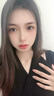 CHOMEL KINSEYS925銀方塊項鏈女小眾設(shè)計感高級輕奢鎖骨鏈送女友情人節(jié)七夕禮物 拉絲單方塊項鏈 曬單實拍圖