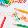 輝柏嘉（Faber-castell）彩鉛 水溶性彩鉛 單色彩鉛12支裝 425洋紅 614425美術寫生 曬單實拍圖