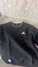adidas休閑寬松舒適圓領(lǐng)衛(wèi)衣套頭衫男裝阿迪達(dá)斯官方輕運(yùn)動(dòng) 黑色 S 曬單實(shí)拍圖