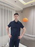 萊克斯頓短袖男【商場(chǎng)同款】夏季新款5A抗菌防螨polo衫t恤男 深藍色-純色款 均碼 2XL 曬單實(shí)拍圖