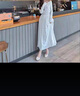 啄木鳥真皮粗跟單鞋女2025新款百搭氣質(zhì)中跟淺口媽媽鞋法式職業(yè)高跟鞋子 杏色 41 曬單實(shí)拍圖