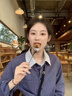 DGOV法式復(fù)古假兩件格子連衣裙女夏季設(shè)計(jì)感抽繩收腰顯瘦長(zhǎng)袖花苞短裙 假兩件格子連衣裙 S 【建議80-100斤】 曬單實(shí)拍圖