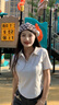 哥瑞美純色正肩高腰短款潮流白色短袖t恤女夏季2025新款polo翻領(lǐng)上衣 白色 L 曬單實(shí)拍圖