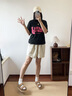 UGG夏季新款女士時尚舒適炫金系列厚底露趾魔術(shù)貼休閑涼鞋1141493 CHE | 栗色 39 曬單實拍圖