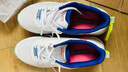 斯凱奇（Skechers）女士時(shí)尚百搭跑步鞋129002 白色/多彩色/WMLT 37.5 曬單實(shí)拍圖