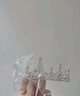 尚戈（SHANGGE）女童皇冠頭飾鉆石水晶發(fā)箍公主發(fā)飾生日皇冠禮物禮服皇冠配飾皇冠 兒童銀色珍珠皇冠+禮盒 曬單實拍圖