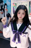 凱安尼（KAIANNI）jk制服水手服套裝日系校供雙子學生校服套裝 小惡魔套裝長袖+領(lǐng)結(jié)小物 S 曬單實拍圖