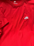 耐克（NIKE）T恤男 2026新款春夏男子運動(dòng)戶(hù)外休閑裝跑步寬松全棉圓領(lǐng)半袖短袖 主推/全棉T恤/中國紅色 3XL (190/104A) 曬單實(shí)拍圖