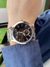 金仕盾（JIN SHI DUN）瑞士認證手表男機械表全自動(dòng)防水夜光男士手表2025年新款月相男表 8969鋼帶本黑 曬單實(shí)拍圖