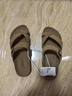 熱風(fēng)勃肯涼拖女鞋夏季新款平底復古休閑夾趾拖鞋戶(hù)外百搭沙灘涼鞋女 02棕色 37 曬單實(shí)拍圖