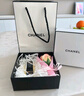 香奈兒（Chanel）香水口紅化妝品禮盒套裝女生閨蜜女友老婆生日紀(jì)念日送禮送人禮盒 黃邂逅+口紅63【禮盒裝】 曬單實(shí)拍圖