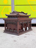 骨灰盒木質(zhì)全實(shí)木棺材壽盒永安宮龍鳳墓地殯葬用品  永安宮龍款 曬單實(shí)拍圖