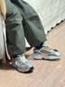 阿迪達(dá)斯（adidas）童鞋25夏男童女童老爹鞋兒童三葉草OZMILLEN網(wǎng)面透氣運(yùn)動(dòng)鞋JR8366 曬單實(shí)拍圖