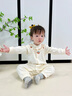 嬰兒衣服新生兒寶寶秋冬季打底睡衣內(nèi)衣哈衣爬服果蔬小熊連體 果蔬小熊 66cm 曬單實(shí)拍圖