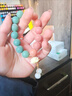 吉徹堂天然菩提根手串蓮花磨砂菩提手鏈男女文玩手串手把件生日禮物高級 磨砂蓮花菩提手串 曬單實拍圖