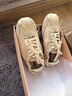73Hours【馬年系列】趙露思同款女鞋假期富人25新款芭蕾德訓鞋運動(dòng)休閑鞋 米色 【小桃/QQ糖同款】建議拍小一碼 38 曬單實(shí)拍圖