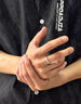 中國黃金 S925銀悟空戒指男個(gè)性單身尾戒飾品實(shí)用生日禮物男生實(shí)用送男友 *免費代寫(xiě)賀卡/刻字拍此留言 曬單實(shí)拍圖