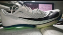 耐克（NIKE）煋元速短跑釘鞋男女Maxfly2二代田徑跑步緩震回彈全掌碳板跑鞋 白綠色 FD8395-102 40 曬單實(shí)拍圖