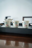 瓷許CIXU德化功夫茶茶具整套高檔送禮田園風(fēng)堆金羊脂玉茶杯禮盒套裝送人 團(tuán)圓喜樂大托蓋碗套組【禮盒裝】 曬單實(shí)拍圖