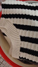 初申春秋針織馬甲女條紋撞色復古V領(lǐng)背心針織衫上衣S143Z5006 曬單實(shí)拍圖