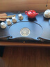 整塊胡桃木茶盤(pán)實(shí)木家用的客廳簡(jiǎn)約功夫茶具茶海托盤(pán)原木紅木茶臺(tái) 銅片款小號(hào)邊雕黑檀紋67*40*6 【 曬單實(shí)拍圖