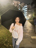 JCZS德國【防曬】遮陽傘防紫外線雙層防曬傘小巧便攜雨傘膠囊太陽傘女 靜謐藍(lán)【五折8骨加固防風(fēng)】晴雨兩用 曬單實(shí)拍圖