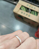 999純銀足銀手工錘紋戒指閉口個(gè)性食指情侶對戒男女素圈指環(huán)尾戒 粗3.1MM 如需16-30之間的號 拍此選項留言 曬單實(shí)拍圖
