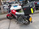 MOTOWOLF摩托車護手擋風罩賽艇春風鈴木雅馬哈手把大排量街車改裝配件 黑色一對/強力擋風 曬單實拍圖
