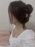 卡瑪倫（KAMALUN）發(fā)夾女后腦勺2025年新款花朵鯊魚(yú)夾高級(jí)感盤(pán)發(fā)發(fā)卡發(fā)抓發(fā)飾頭飾 花朵鯊魚(yú)夾【品牌禮盒】 曬單實(shí)拍圖