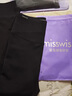 MissWiss鯊魚(yú)褲女薄款顯瘦收腹提臀瑜伽褲外穿打底褲 女神黑-厚絨 M 曬單實(shí)拍圖
