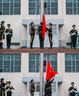 柚宏國旗儀仗隊服裝護衛隊禮服軍綠色升旗手升旗儀式禮賓服男女學(xué)校用 軍綠色男款十六件套 配馬靴 XL 女款170/男款175【量大優(yōu)惠】 曬單實(shí)拍圖