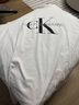 Calvin Klein 卡爾文·克萊恩 CK T恤男 短袖男款夏款休閑圓領(lǐng)上衣打底衫 白色 L （建議80-90kg） 曬單實(shí)拍圖