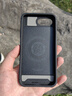 spigen適用蘋果iphone16 E手機殼新款16e防摔保護套男士高級感硅膠軟殼Mag Safe磁吸外殼輕薄不粘指紋 黑色 蘋果16e 曬單實拍圖