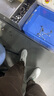 貴人鳥男鞋春夏季男士鞋子休閑鞋潮滑板小白鞋運動鞋 白色/綠尾 41 曬單實拍圖