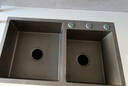 萬(wàn)和廚房雙槽不銹鋼手工洗菜一體洗碗盆槍灰水槽大尺寸85x45 槍灰納米|3檔抽拉龍頭+凈水龍頭 75X41【小米粒升級5MM加厚面板】 曬單實(shí)拍圖