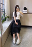 大叔家隱形內(nèi)增高5CM厚底德訓(xùn)鞋女2025年春休閑小個子顯腿長超火阿甘鞋 銀光白-高端精品版 36 曬單實拍圖