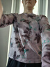 德瑪納【甜心野芝】春秋可愛淑女風(fēng)圓領(lǐng)高清細(xì)膩網(wǎng)眼印花氣質(zhì)女式t恤 曬單實(shí)拍圖