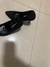 啄木鳥(niǎo)細跟高跟鞋女黑色10學(xué)生禮儀中跟5公分尖頭少女工作職業(yè)百搭單8新 黑色10厘米黑底 37 曬單實(shí)拍圖