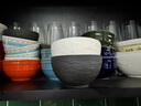 唯寶（Villeroy Boch） 德國進(jìn)口餐具整套匠心巖家用碗盤套裝面碗泡面碗米飯碗 11cm 黑 曬單實(shí)拍圖