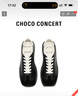 CHOCO CONCERT【李蘭迪同款】設(shè)計鞋履丨25SS春夏新品圓方不對稱德訓(xùn)鞋女薄底 黑色 38 (240mm) 曬單實拍圖