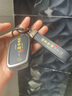 Ewitgo新款榮威rx5鑰匙套i5/i6榮威D7名爵MG5車MG6殼rx3扣MG4包zs科萊威 A款-墨黑【諸事皆順】圓環(huán)扣款 曬單實(shí)拍圖