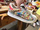 阿迪達斯（adidas）童鞋春秋兒童三葉草米奇聯(lián)名款男女童寶寶貝殼頭運動鞋ID9707嬰童 曬單實拍圖