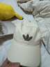 adidas王鶴棣同款經(jīng)典休閑運動(dòng)軟頂棒球帽子男女阿迪達斯三葉草   奇妙白   OSFW 曬單實(shí)拍圖
