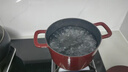 菲仕樂Moments食光鑄鐵鍋家用雙耳煲湯鍋燉煮兩用琺瑯鍋電磁爐燃?xì)馔ㄓ?食光鑄鐵鍋-勃艮第紅 24cm 曬單實(shí)拍圖