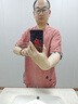 羅蒙（ROMON）中國(guó)風(fēng)唐裝短袖套裝男士夏季漢服冰絲t恤寬松休閑長(zhǎng)褲青年古裝潮 2207磚紅色套裝 4XL 約170-190斤 曬單實(shí)拍圖