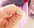 小米星999玫瑰花耳釘新款2025女耳環(huán)輕奢小眾秋冬耳飾 足銀玫瑰花耳釘金色(兩只價(jià)) 曬單實(shí)拍圖